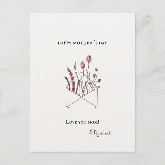 母の日 ポストカード (正面)