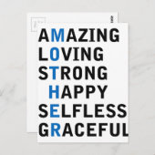 母の日 ポストカード (正面/裏面)