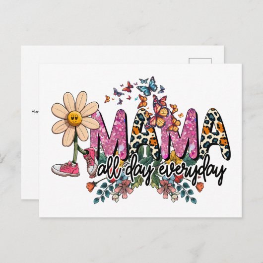 母の日 ポストカード (正面/裏面)