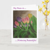 母の日/ママのカード カード (黄色い花)