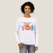 母の日 ママ猫と子猫たち トライブレンドＴシャツ (正面全体)