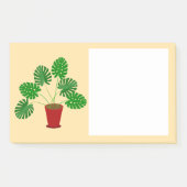 母の日 モンステラの植物 ポストイット (正面)