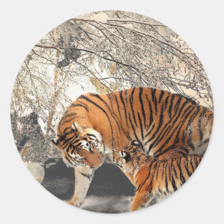 母の日 ラウンドシール