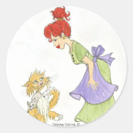 母の日 ラウンドシール