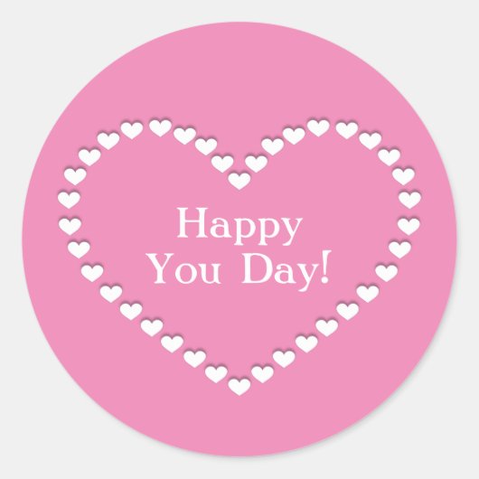 母の日 ラウンドシール (正面)