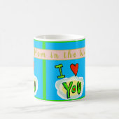 母の日 ラブ イン ライフ オリジナル コーヒー マグ (中央)
