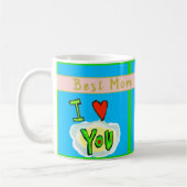 母の日 ラブ イン ライフ オリジナル コーヒー マグ (左)