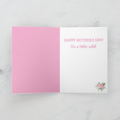 母の日 ラマ 面白い シーズンカード (内部)