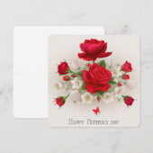 母の日 ローズ シーズンカード (正面/裏面)