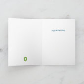 母の日 – 世界で最も困難な仕事 サンキューカード (内部)