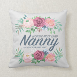 母の日-世界で最も愛されるナニー クッション
