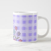 母の日、休みなしのママ愛、モダン ジャンボコーヒーマグカップ (右)