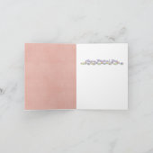 母の日 – 写真を追加 – 春の花 カード (内部)