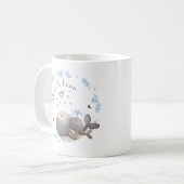 母の日、名前、最初の母の日 コーヒーマグカップ (正面左)