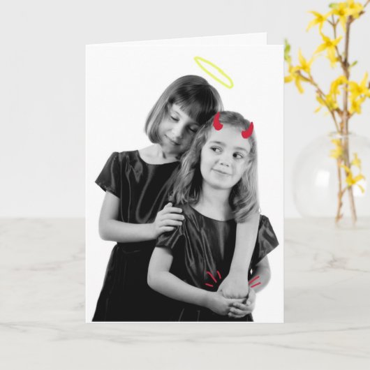 母の日: 善悪 カード (黄色い花)