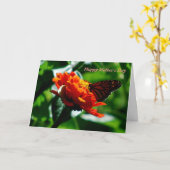 母の日，喜び，幸せ，愛 カード (黄色い花)