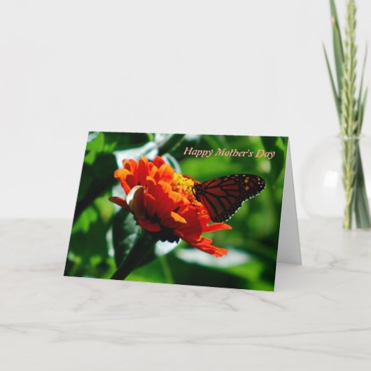 母の日，喜び，幸せ，愛 カード (正面)