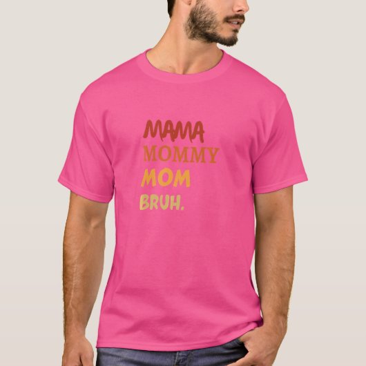 母の日 国際女性デー お母さん いつもありがとう ママ Tシャツ (正面)