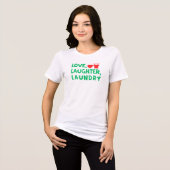 母の日 女性用Tシャツ 誕生日 女性 トライブレンドＴシャツ (正面全面)