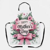 母の日(幸せ) エプロン (正面)