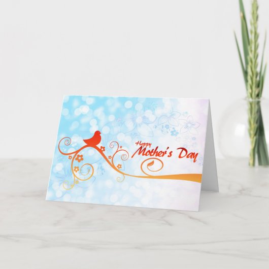 母の日（幸せ） カード (正面)