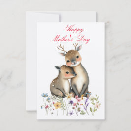 母の日（幸せ） サンキューカード