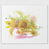 母の日（幸） 36 ラッピングペーパー (フラット)