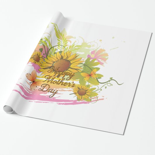 母の日（幸） 36 ラッピングペーパー (アンロールド)