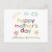 母の日（幸） 5 ポストカード (正面)