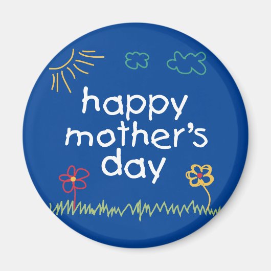 母の日(幸) 5 マグネット (正面)