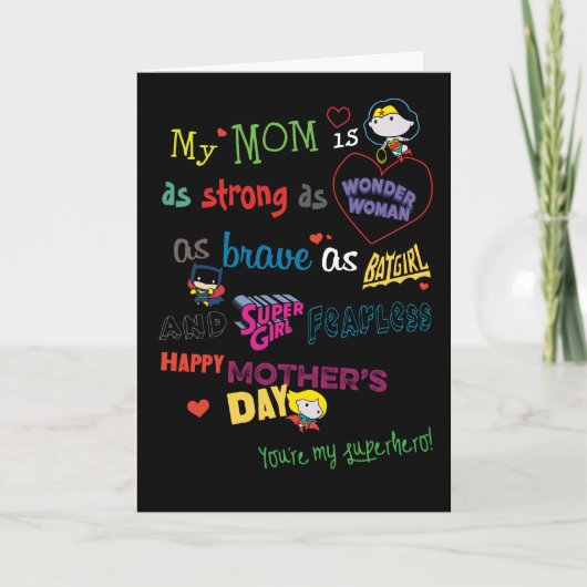 母の日 | 強い、勇気ある、無鉄砲 カード (正面)