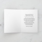 母の日 – 愛のシャルボードリボン カード (内部)