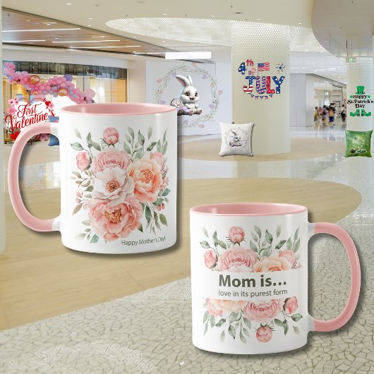 母の日 "愛の庭" マグカップ