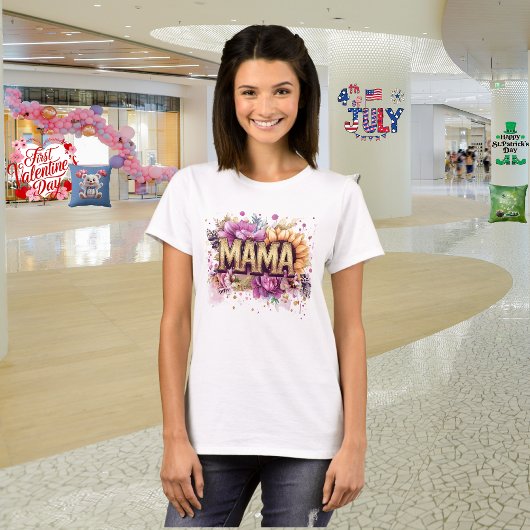 母の日「愛の庭」Tシャツ Tシャツ