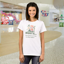 母の日「愛の庭」Tシャツ Tシャツ