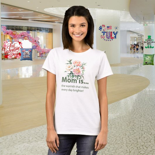 母の日「愛の庭」Tシャツ Tシャツ