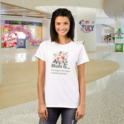 母の日「愛の庭」Tシャツ Tシャツ