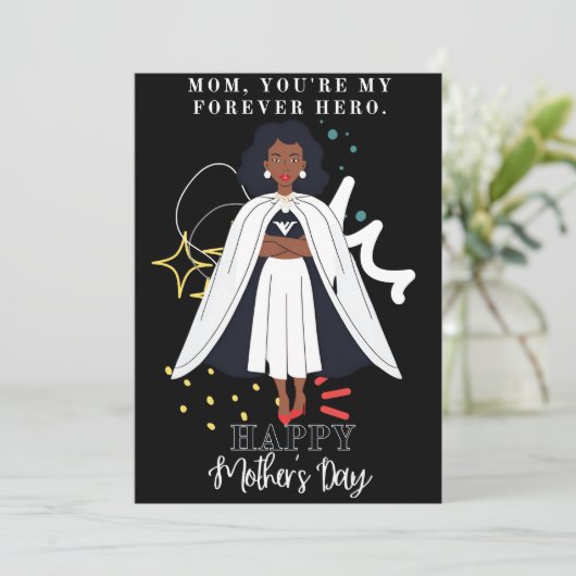 母の日 招待状 (スタンド正面)