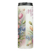 母の日:春フローラブーケ タンブラー (裏面)