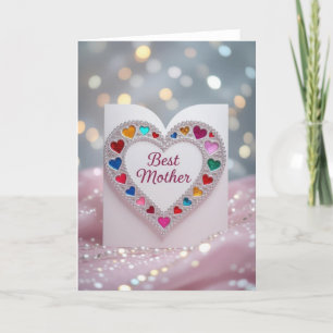 母の日、最高のママ、最高の母、ハッピー・ムザーズ・デイ シーズンカード