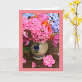 母の日、標準の白い封筒が含まれる カード (黄色い花)