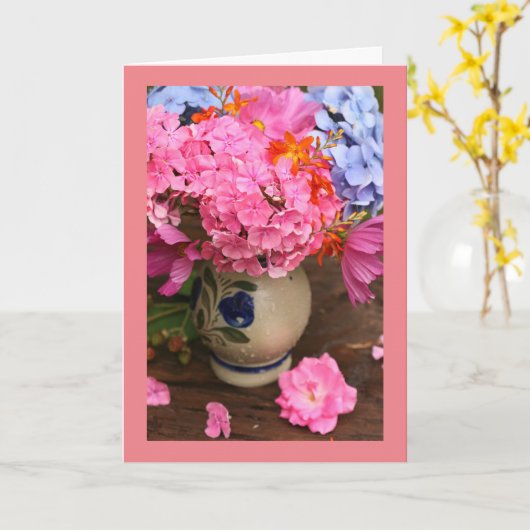 母の日、標準の白い封筒が含まれる カード (黄色い花)