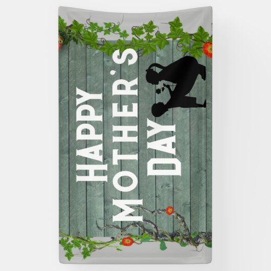 母の日 横断幕 (縦)