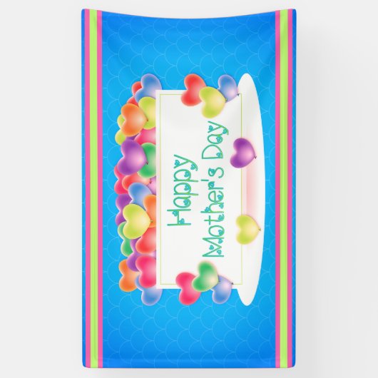母の日 横断幕 (縦)