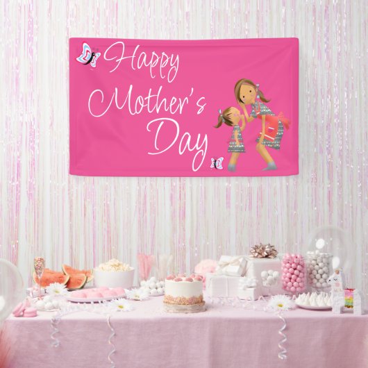 母の日 横断幕 (パーティー)