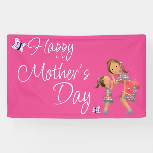母の日 横断幕 (横)