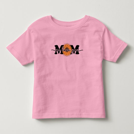 母の日 – 母の日 トドラーTシャツ (正面)