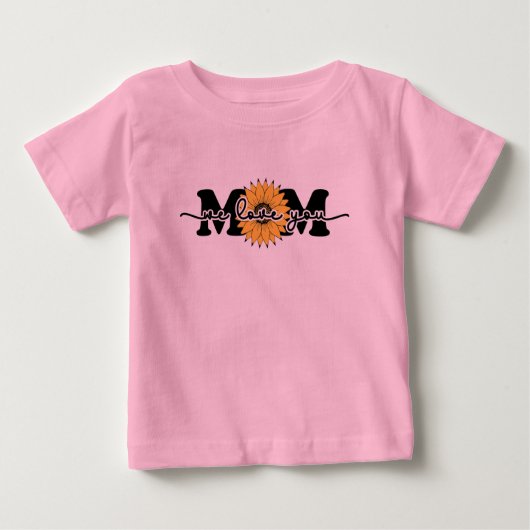 母の日 – 母の日 ベビーTシャツ (正面)