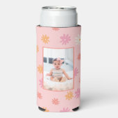 母の日，母の最高の日，母の日，パーソナライズされたカスタム スリム缶クーラー (Seltzer裏面)