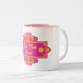 母の日「母最高のは今まで」 ツートーンマグカップ (正面右)